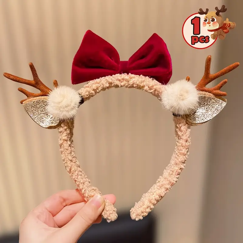1 Christmas Element Antlers Bo - огляд і ціна Travel Accessories As Gifts