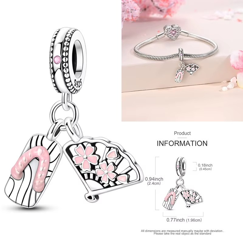 925 Sterling Silver Charm Bead - огляд і ціна Travel Accessories Jewelry