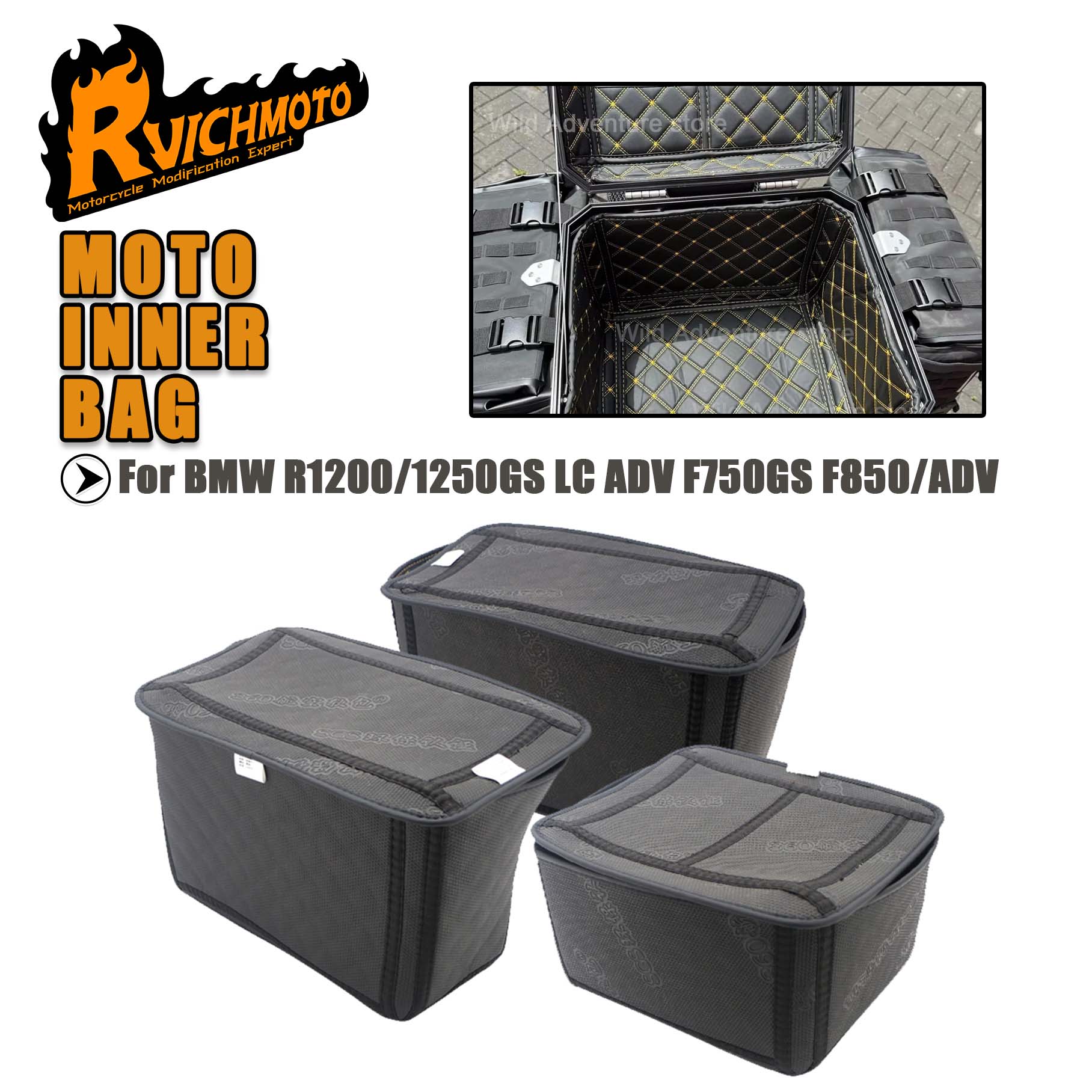 Motorcycle Panniers Top Case  - огляд і ціна Luggage Cover Protector