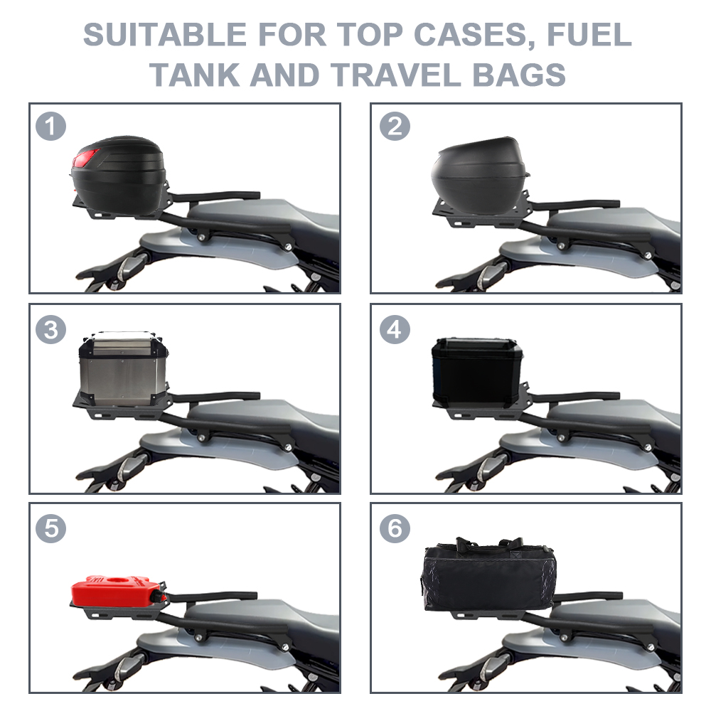 Motorcycle Rear Luggage Rack C - огляд і ціна Luggage Cover Protector