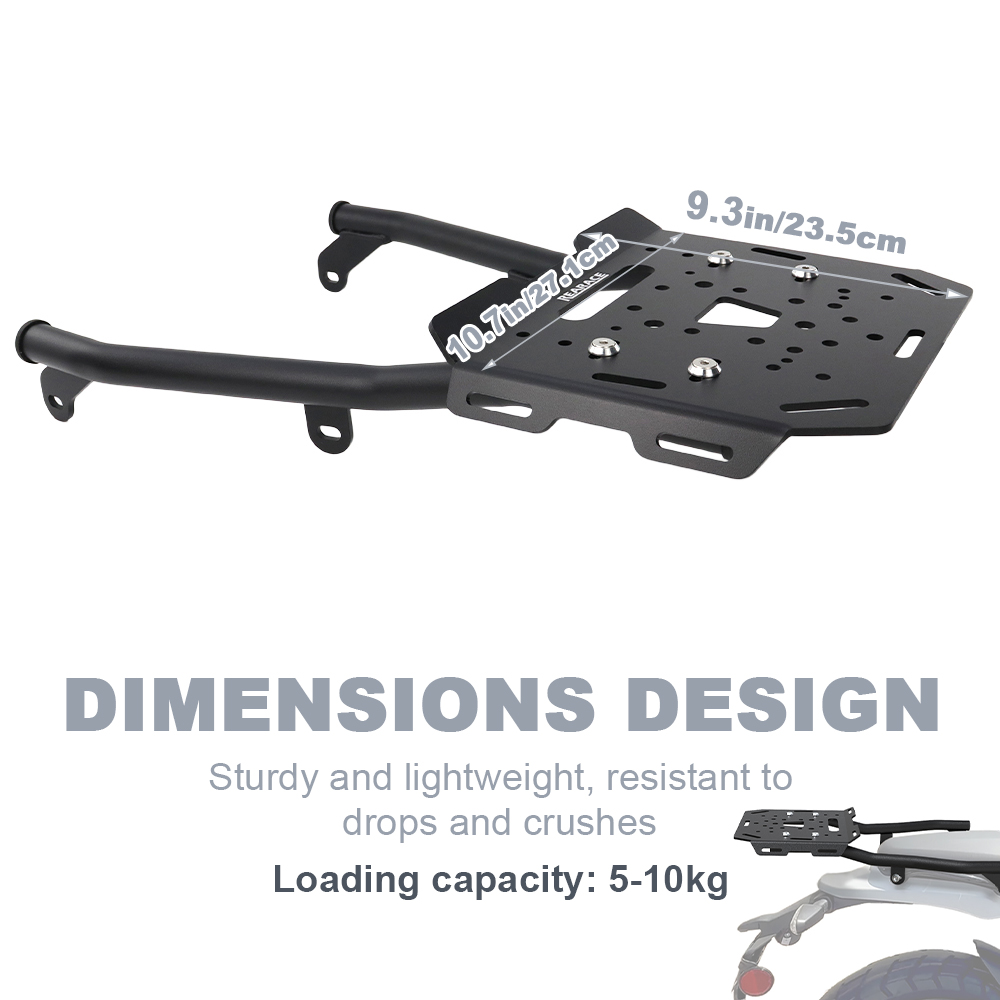 Motorcycle Rear Luggage Rack C - огляд і ціна Luggage Cover Protector